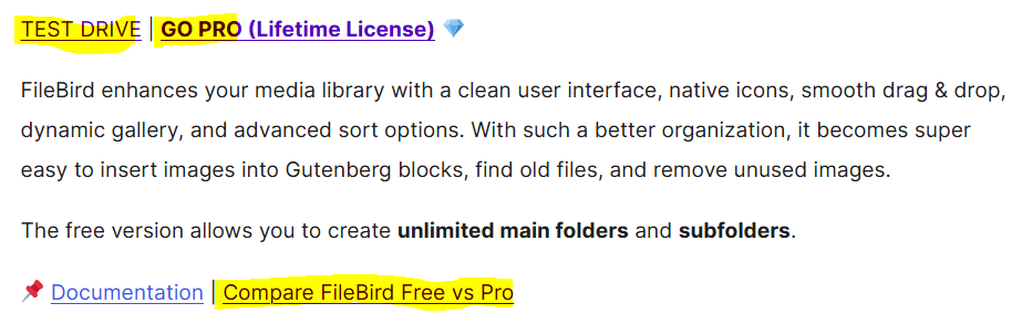 Das Wichtigste zu dem Mediathek-Plugin Filebird