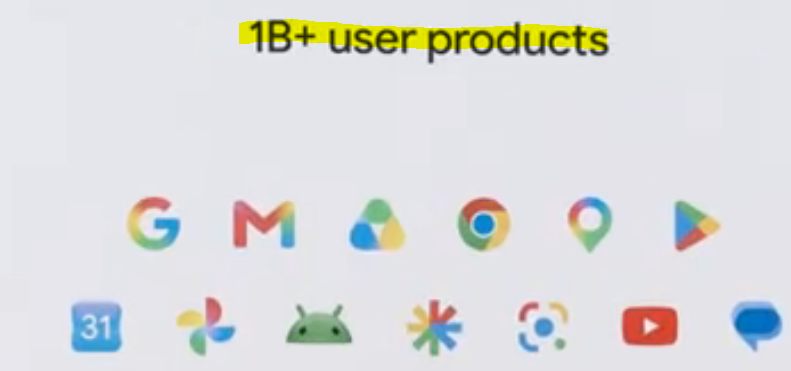 Google-Produkte mit mehr als 1 Milliarde Nutzern